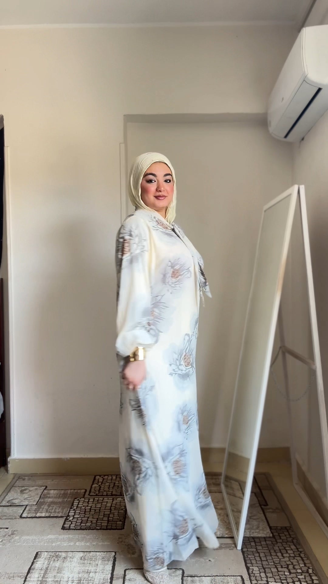 Yaqout Chiffon Dress